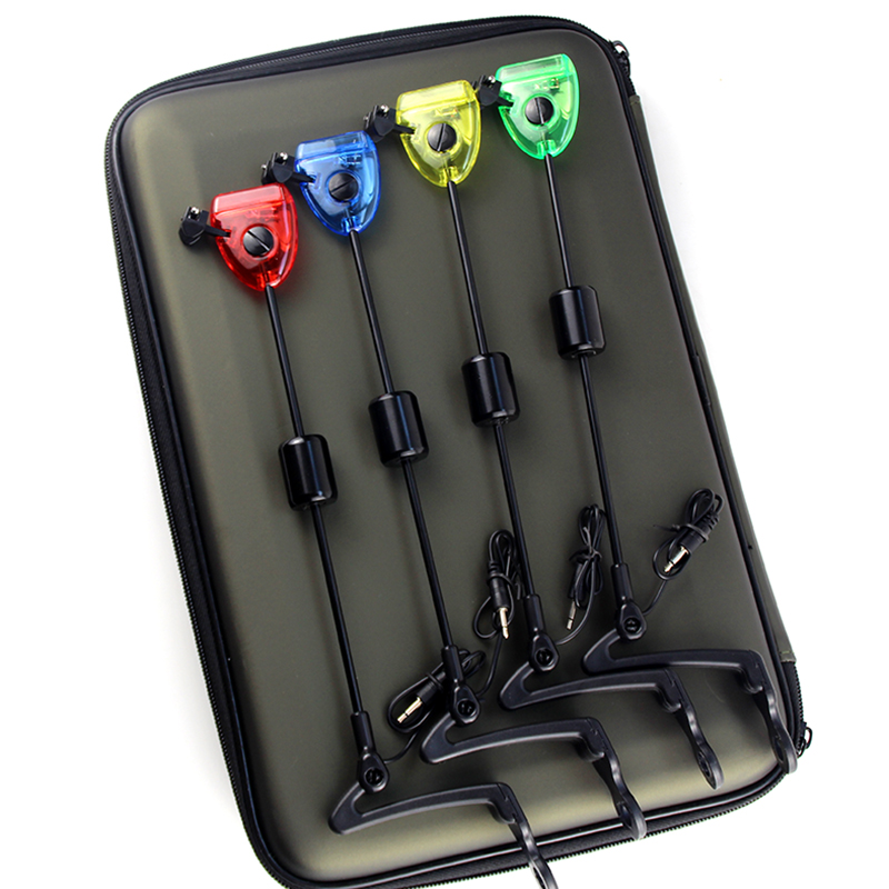 Bite Alarm Fishing - Fishing Swingers Set LED Illuminated Fishing