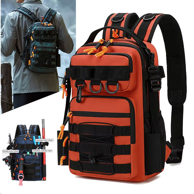 Fishing Equipment Bag - Fishing Tactical Camping Backpack Outdoor Sports