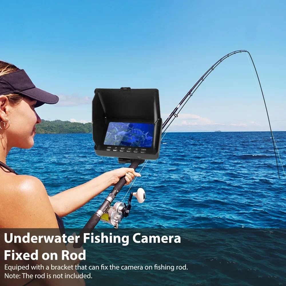 Fish Finder 5.0 Inch LCD Displ - Underwater Fishing Camera ulasan dan harga