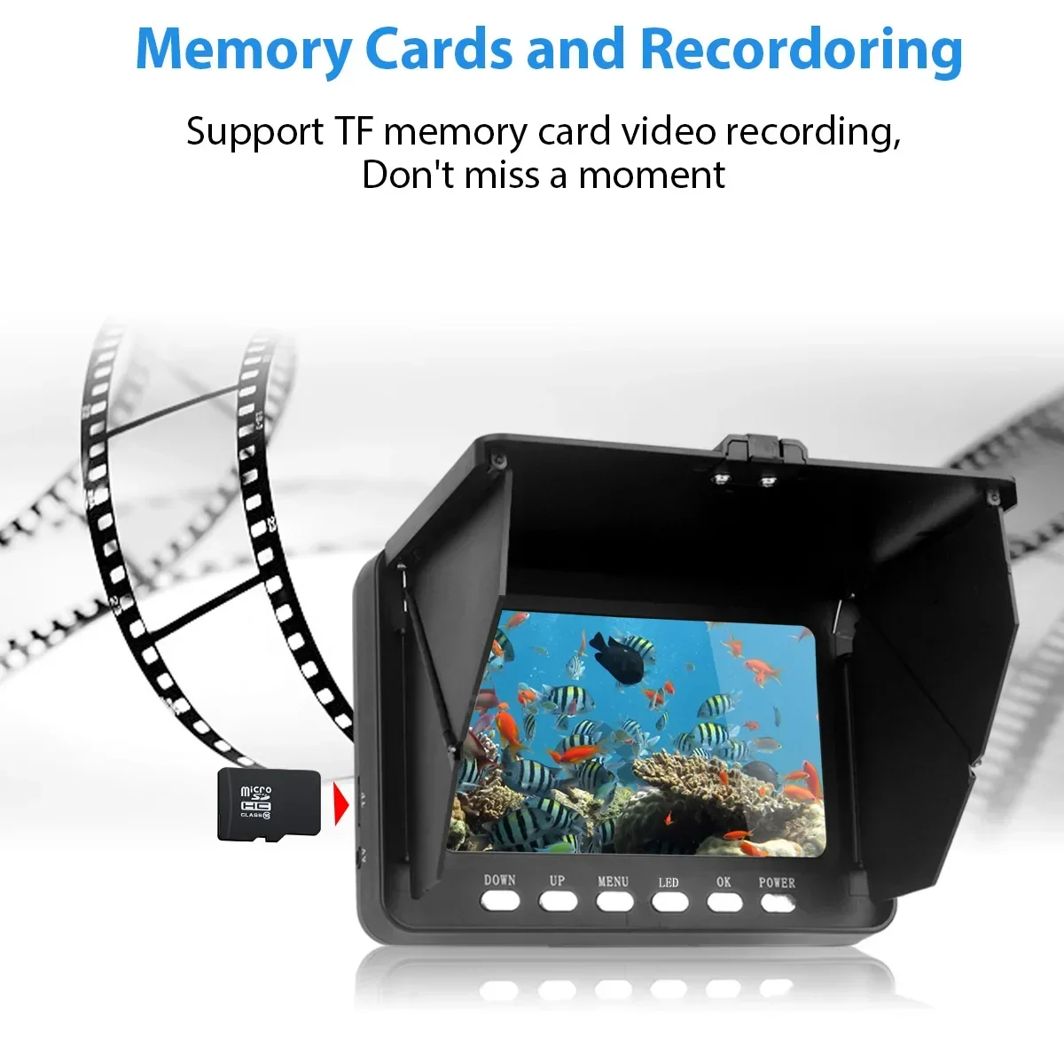 Fish Finder 5.0 Inch LCD Displ - Underwater Fishing Camera ulasan dan harga