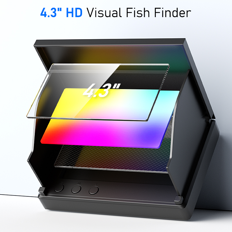 4.3'' LCD Portable Fish Finder - Underwater Fishing Camera ulasan dan harga