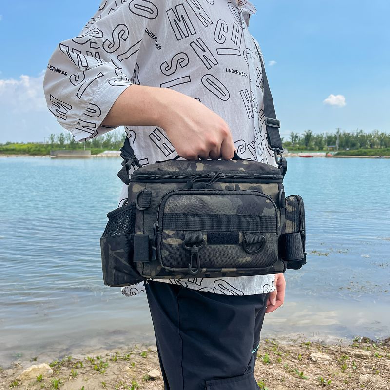 Outdoor Tactical Waist Bag Mul - Fishing Equipment Bag ulasan dan harga