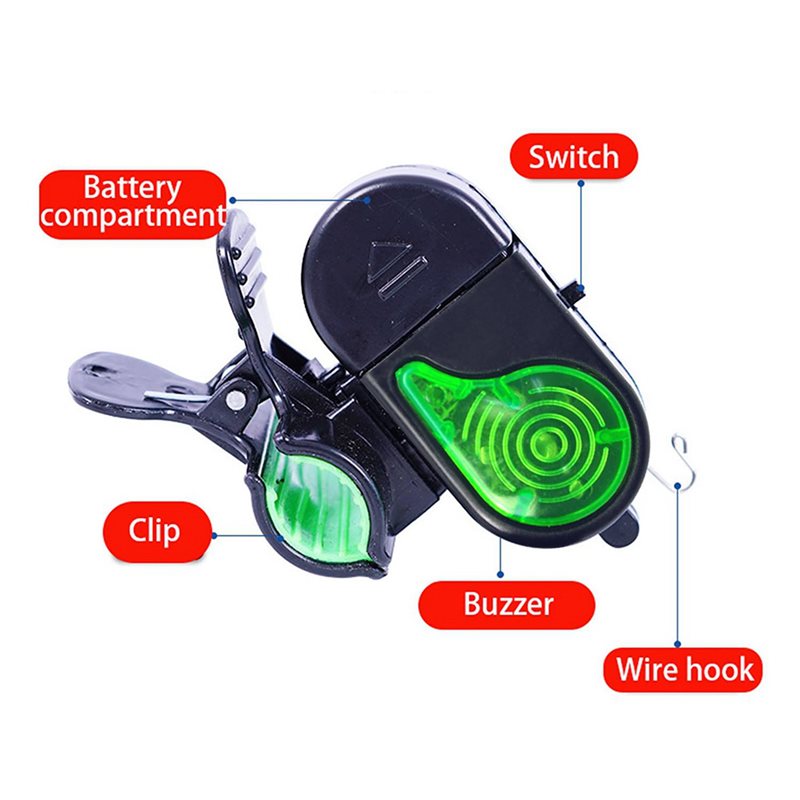 A06F-8PCS Fishing Bite Alarms  - Bite Alarm Fishing ulasan dan harga