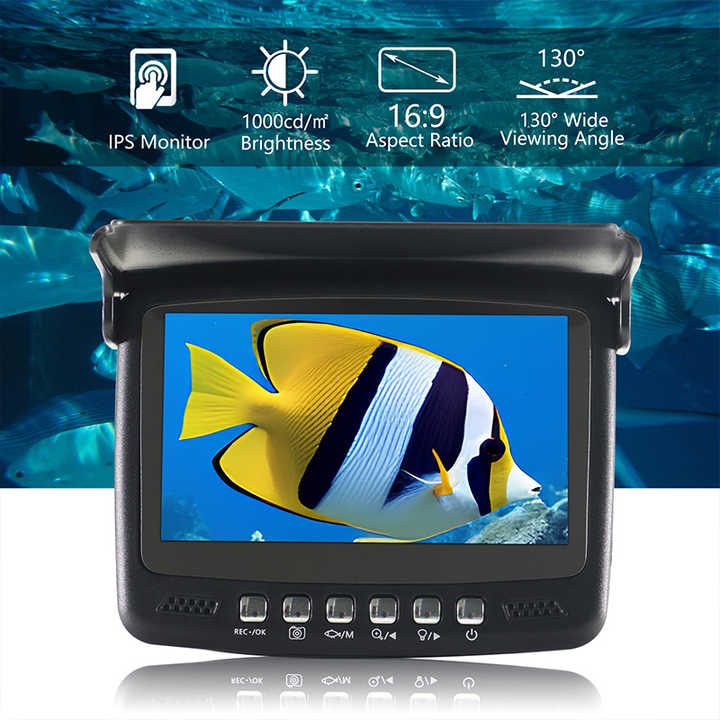 4.3 Inch Screen  Underwater 15 - Underwater Fishing Camera ulasan dan harga