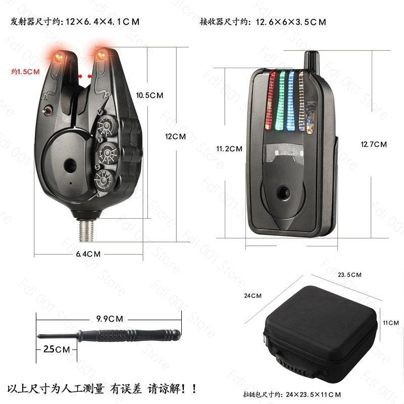 Waterproof JY-82  Durable Wire - Bite Alarm Fishing ulasan dan harga