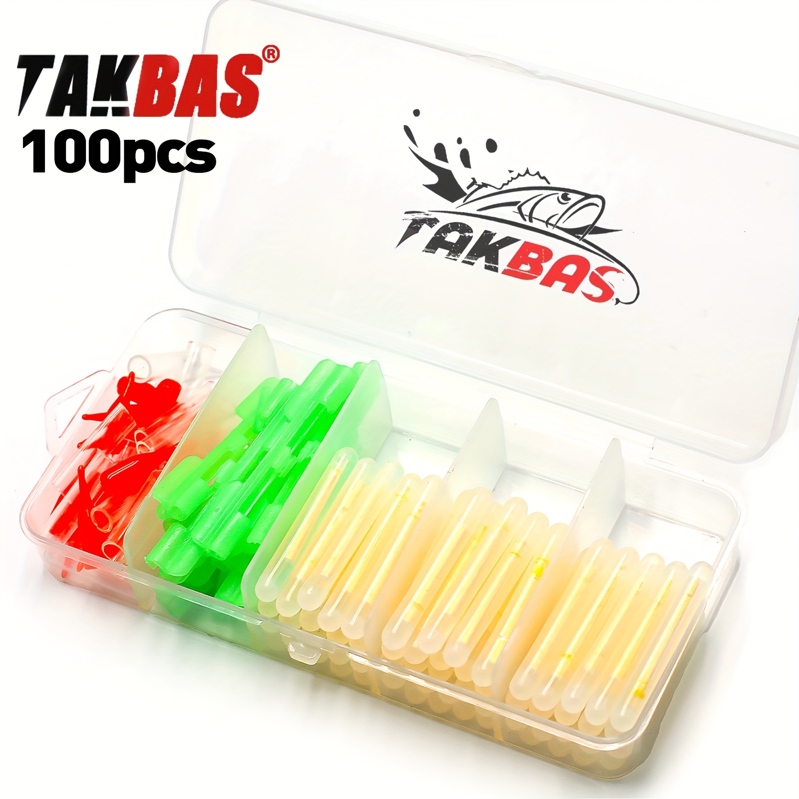 100PCS Fishing Glow Sticks Set - Bite Alarm Fishing ulasan dan harga