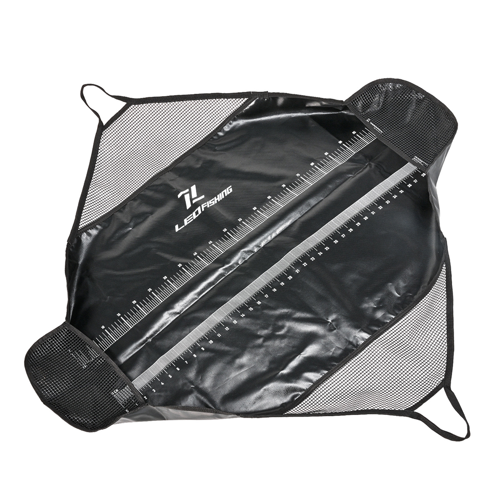 Black PVC Fishing Landing Mat  - Fishing Equipment Bag ulasan dan harga
